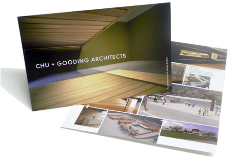 Chu + Gooding Architects Marketing Materials
