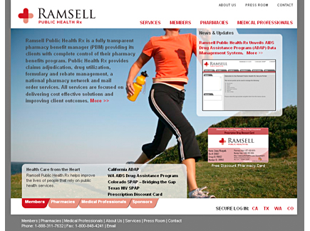 Ramsell Public Health Rx Website